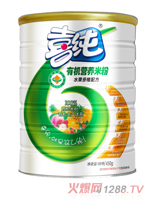喜純水果多維有機(jī)營養(yǎng)米粉