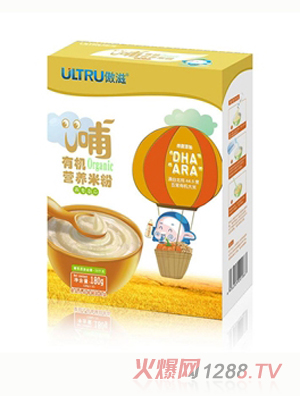 傲滋U哺有機(jī)營養(yǎng)米粉-燕麥南瓜