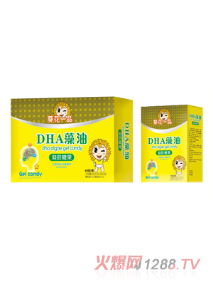 葵花一品DHA藻油凝膠糖果 60粒裝