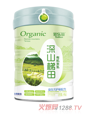 雅樂滋深山梯田有機(jī)米乳-益生元護(hù)暢配方