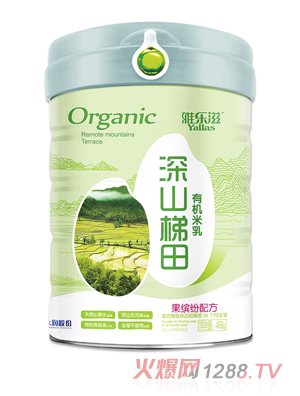 雅樂滋深山梯田有機(jī)米乳-果繽紛配方