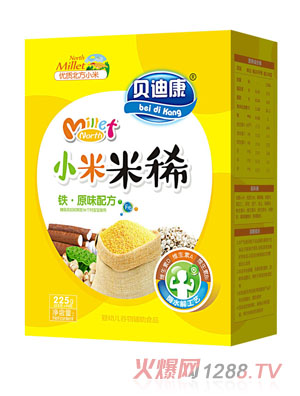 貝迪康小米米稀-鐵·原味配方 盒裝