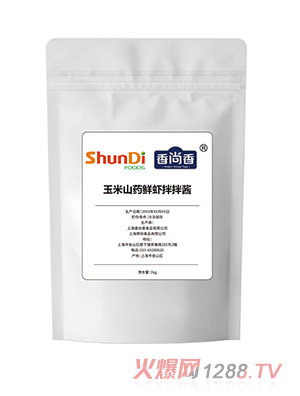 玉米山藥鮮蝦拌拌醬袋裝