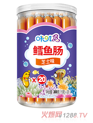 咔嘰兔罐裝鱈魚腸 芝士味