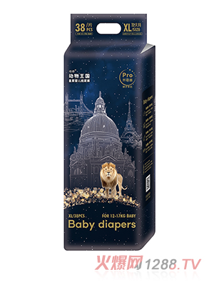 倍奇動(dòng)物王國(guó)升級(jí)版紙尿褲XL38