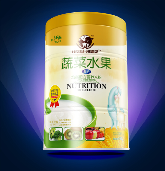   米思貝蔬菜水果均衡營(yíng)養(yǎng)米粉