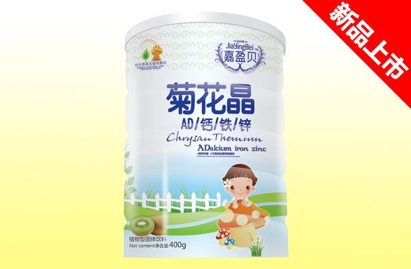   嘉盈貝AD鈣鐵鋅菊花晶