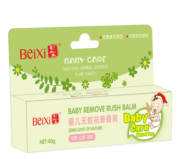  貝璽嬰兒無蚊祛痱香膏（40g）