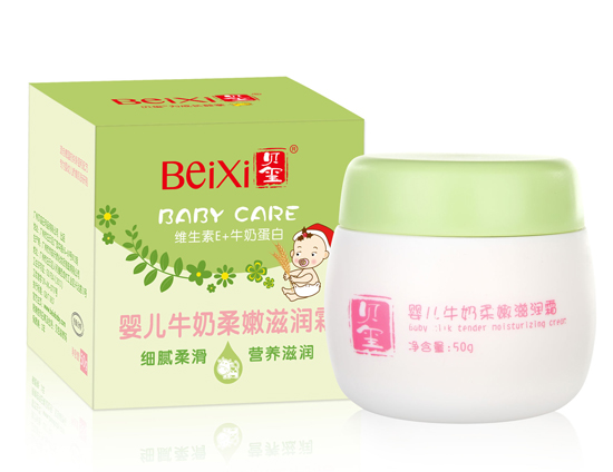  貝璽嬰兒牛奶柔嫩滋潤霜（50g）