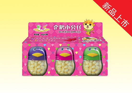   智美優(yōu)企鵝小公仔(綜合水果味蛋酥)
