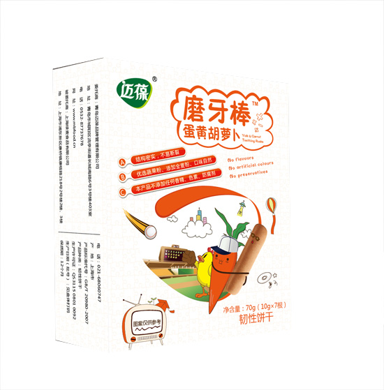  邁葆蛋黃胡蘿卜磨牙棒